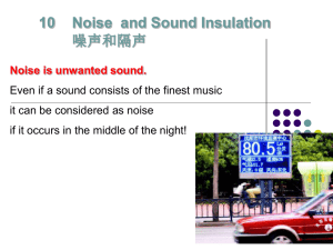 10.4 sound Insulation