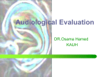 Audiology 1