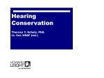 Hearing Conservation Presentation for The American