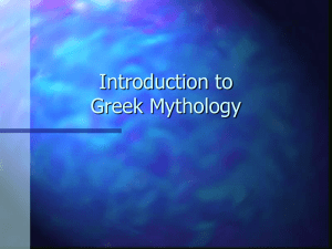 Greek and Roman Mythology