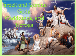 Greek Deities PPt - Crestwood Local Schools