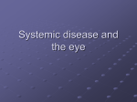 Systemic disease and the eye - International Council of