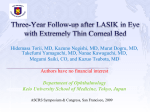 The effect of laser in situ keratomileusis on refraction