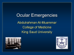 Ocular emergencies - Home - KSU Faculty Member websites