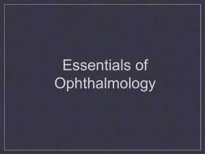 Essentials of Ophthalmology