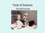 Tools of Science microscope