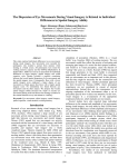 The Dispersion of Eye Movements During Visual Imagery is Related... Differences in Spatial Imagery Ability