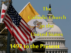 The Catholic Church in the United States