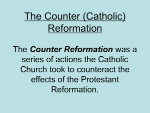 Effects of the Reformation