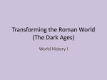 Transforming Roman World