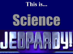 Jeopardy - Camerado Springs Middle School