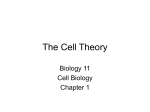 The Cell Theory