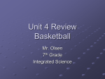 Unit 4 Review Basketball