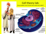 Cell theory - pams