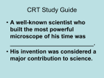 5th Grade Science CRT