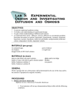Lab  3:   Experimental Design  and  Investigating OBJECTIVES:
