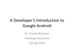 Introduction to Google Android