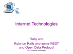 RubyOnRails - Andrew.cmu.edu