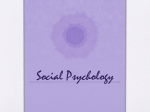 Social Psychology JC - Middletown High School