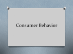 Consumer Behavior