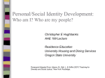 AHE 199 - Intro to Conceptual Frameworks _Identity