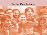 Social Psychology - Modules 56-59