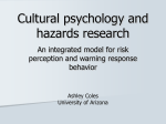 managing flash floods risk perception from a cultural
