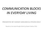 COMMUNICATION BLOCKS