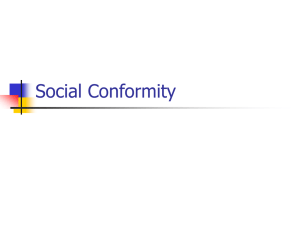 Social Conformity - Anthony Pratkanis