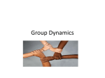 Group Dynamics and Team Worl