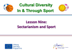 Sectarianism and Sport 3.2