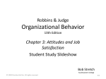 Robbins & Judge Organizational Behavior 13e