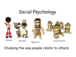 Social Psychology