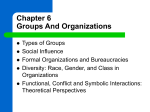 Chapter 6, Groups And Organizations