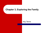 Chapter 3, Exploring the Family