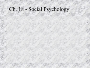 How does society affect our thinking and actions?