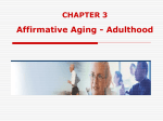 CHAPTER 3 Affirmative Aging