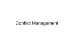 NUR 304\Conflict Management