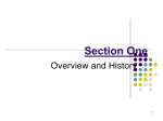 Section One - Academic Csuohio