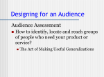 Audience Assessment