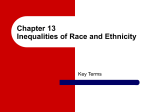 Chapter 13 Inequalities of Race and Ethnicity