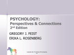 PSYCHOLOGY: Perspectives 2nd Edition