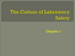 Chapter 1 Culture of Lab Safety