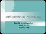 22_SocialPsych2 - HomePage Server for UT Psychology