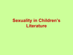 PP Sexuality in Children`s Lit