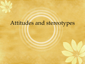 Attitudes