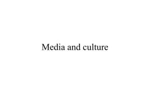 Media and culture