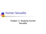 Human Sexuality - myteachingspace.com