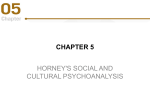 Chapter 5 Karen Horney