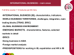 INTERNATIONAL BUSINESS [IB]